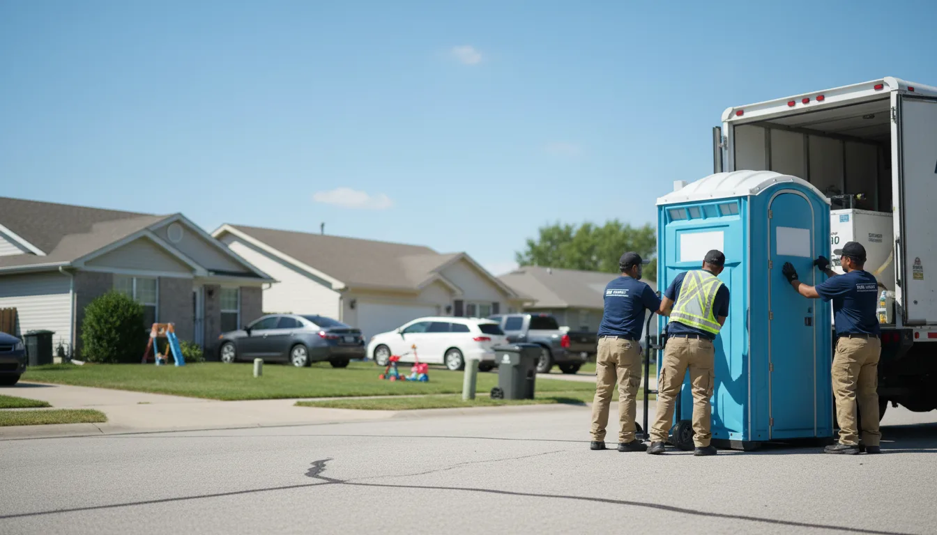 Standard Porta Potty Rentals in Hext, TX near me